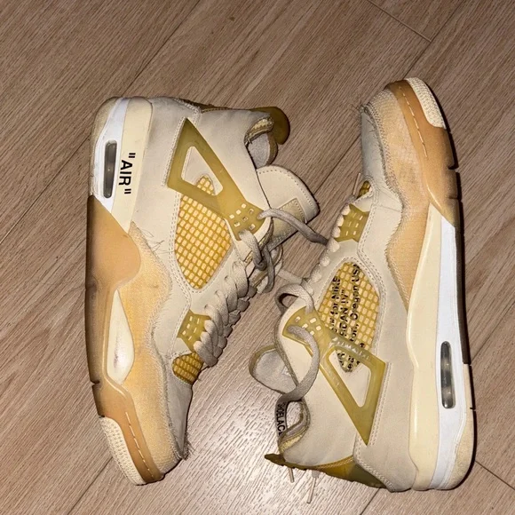 Off-White x Jordan 4 - SP Sail - US 11 - Picture 2 of 8